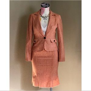Bebe wool blazer and skirt